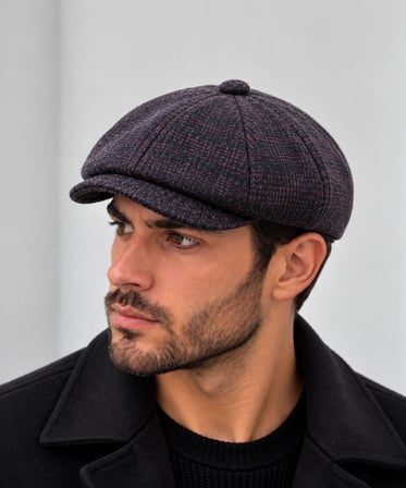 Modern Kasket Baretta Kışlık Şapka Peaky Blinders Şapka