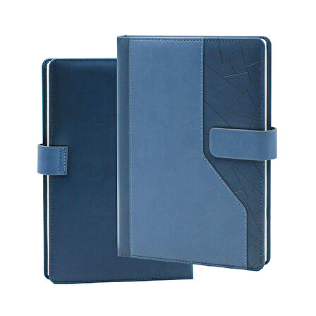 Blue Termo Deri 70gr 17x24 336 Sayfa Ajanda