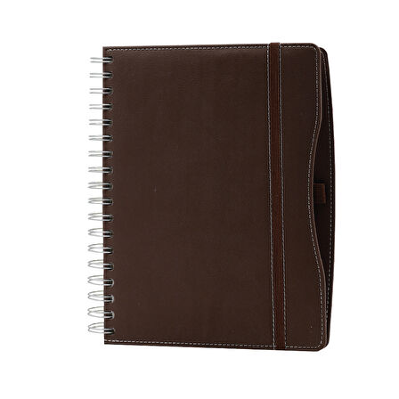 Brown Termo Deri 16x24 Ajanda