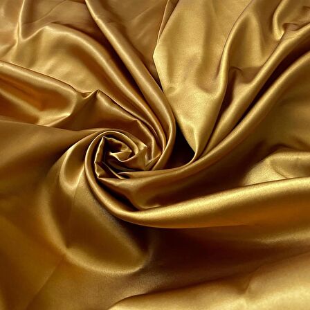 Gold Saten Kumaş 150 cm En ( İthal Saten )