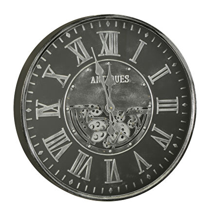 ÇARKLI DUVAR SAATİ 60*60*8 CM AK.JI0012