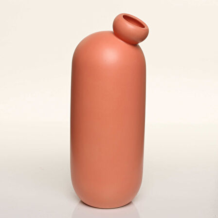 SUNCORAL KİREMİT VAZO BÜYÜK 13*13*33 CM AK.JL0033