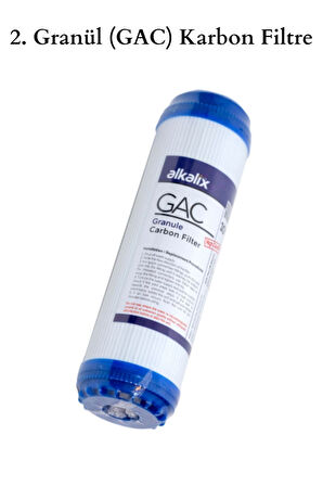 Water Jobs Açık Kasa Üçlü Filtre Seti Nsf Sertifikalı / Açma Anahtarı Hediyeli