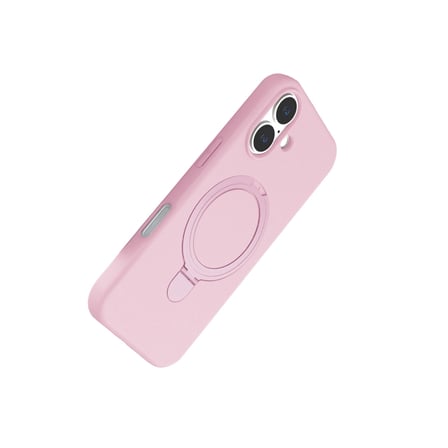 Apple İphone 17 Regal Magsafe Standlı Kapak - Açık Pembe