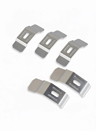 Brillant Stor Perde Montaj Aparatı Metal Korniş Aparatı 10 Adet (Taçlı) Kasa 5cm