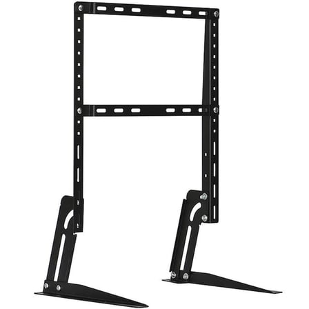 Vontech 32-65 inc Lcd-Led Kilitli Sabit Askı Aparatı + Tv Ayağı Masa Standı LMA-04