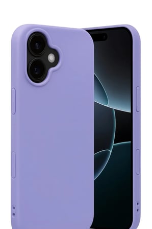 Apple iPhone 17 Nano içi Kadife Silikon - Lila