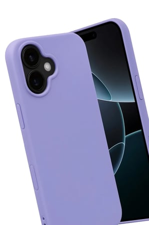 Apple iPhone 17 Nano içi Kadife Silikon - Lila