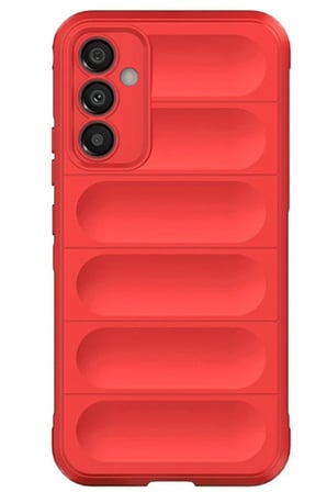 Samsung Uyumlu A56 Kılıf Optimum Silikon - Kırmızı