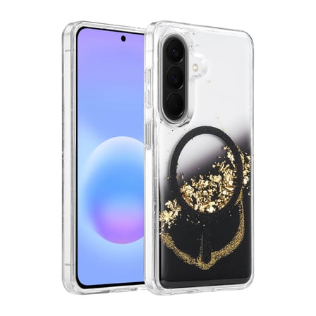 Onegif Samsung Galaxy A57 5g Lotus Simli Magsafe Kapak - Siyah