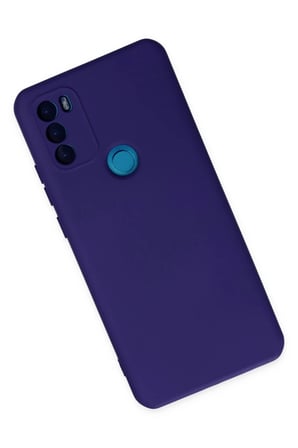 General Mobile GM 21 Plus Kılıf Nano içi Kadife Silikon - Mor