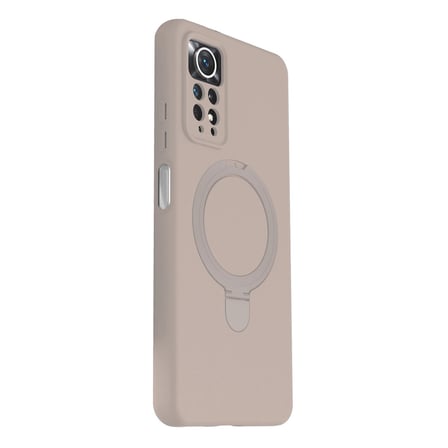 Xiaomi Redmi Note 12 Pro 4g Regal Magsafe Standlı Kapak - Çöl Titanyum