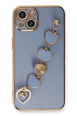 Apple iPhone 14 Plus Kılıf Esila Silikon - Gri