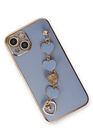 Apple iPhone 14 Plus Kılıf Esila Silikon - Gri
