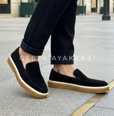 ERKEK GÜNLÜK COMFORT AYAKKABI SİYAH