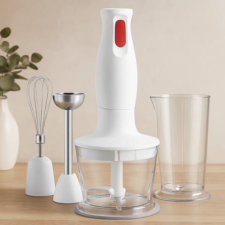 Elektrikli Blender Seti 350W 600ml (4'lü Set)