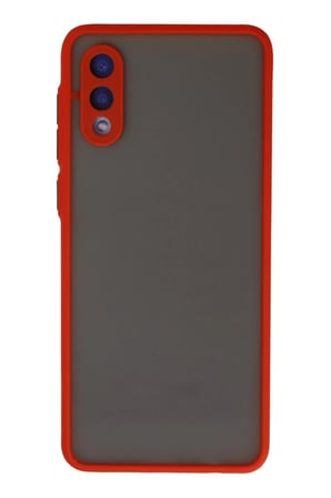 Samsung Galaxy A02 Kılıf Montreal Silikon Kapak - Kırmızı