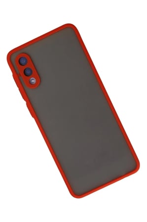 Samsung Galaxy A02 Kılıf Montreal Silikon Kapak - Kırmızı