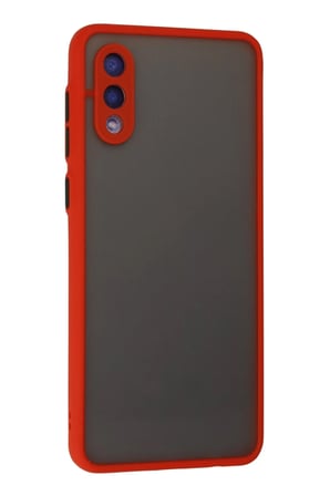 Samsung Galaxy A02 Kılıf Montreal Silikon Kapak - Kırmızı