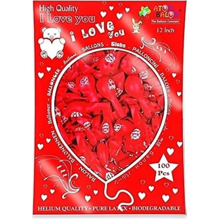 I Love You Seni Seviyorum Balon 100'lü
