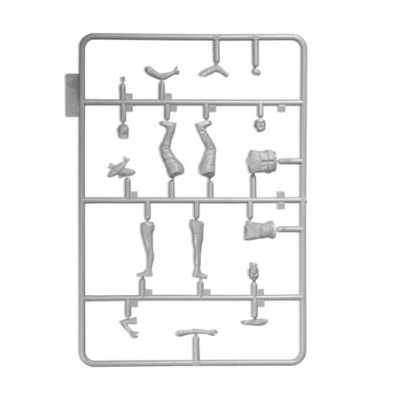 AK Interactive 35026, 4 Adet 1/35 Avcı ve Balıkçı Figürü maketi