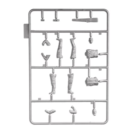 AK Interactive 35026, 4 Adet 1/35 Avcı ve Balıkçı Figürü maketi