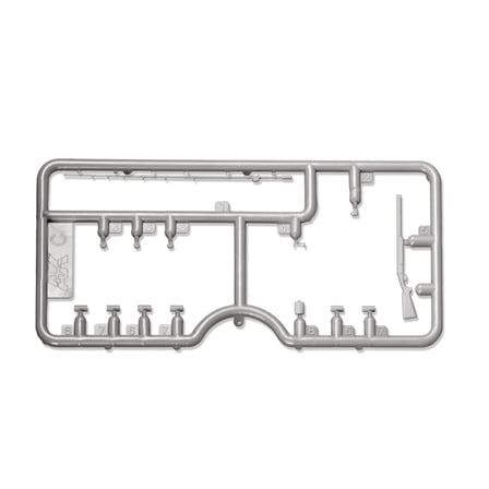 AK Interactive 35026, 4 Adet 1/35 Avcı ve Balıkçı Figürü maketi