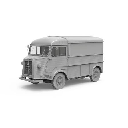 AK Interactive 35035, 1/35 Citroen Type HY Van Kamyonet Plastik maketi