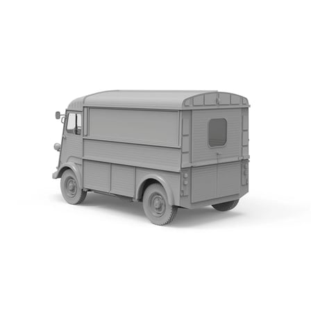 AK Interactive 35035, 1/35 Citroen Type HY Van Kamyonet Plastik maketi