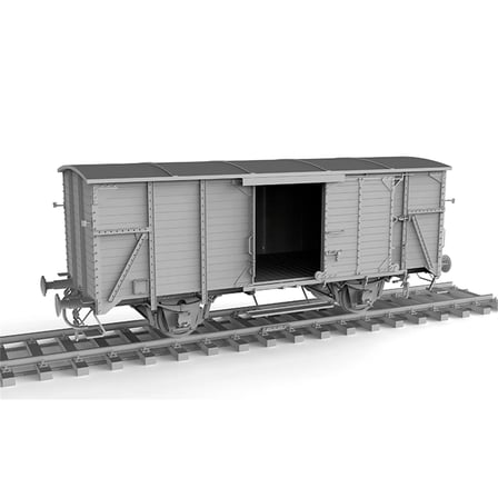 AK Interactive 35502 G10 Yük Vagonu 1/35 Ölçek Plastik Maket