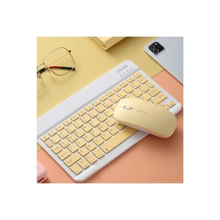 KYB71 Kablosuz Türkçe Q Klavye Mouse Set - Lila