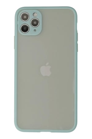 Apple iPhone 12 Pro Max Kılıf Montreal Silikon Kapak - Turkuaz