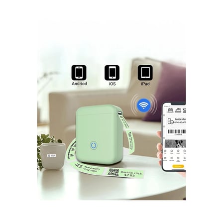 P11 Kablosuz Etiket Yazıcı - Siyah