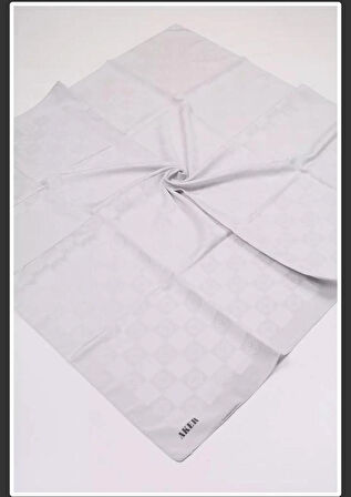 AKER MONORAM EŞARP GRİ