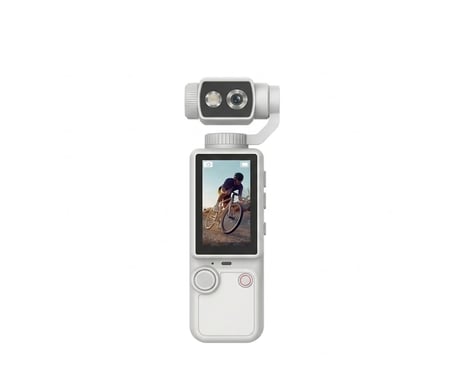 Q8 4K Ultra HD Taşınabilir Vlog Spor Ve Aksiyon Kamerası 2.0’’ Döndürülebilir IPS Ekran Beyaz