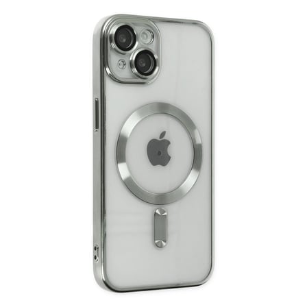 Apple İphone 14 Kılıf Kross Magneticsafe Kapak - Gümüş