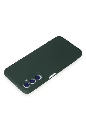 Samsung Galaxy A05S Kılıf First Silikon - Koyu Yeşil