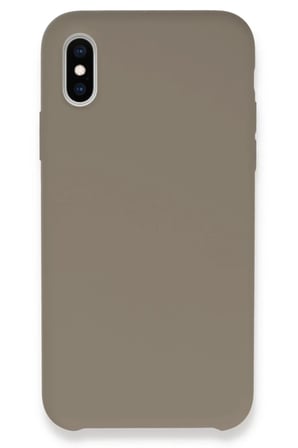 Apple Uyumlu iPhone XS Max Kılıf Lansman Legant Silikon - Bej