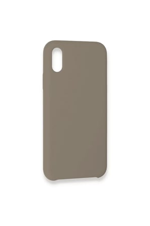 Apple Uyumlu iPhone XS Max Kılıf Lansman Legant Silikon - Bej