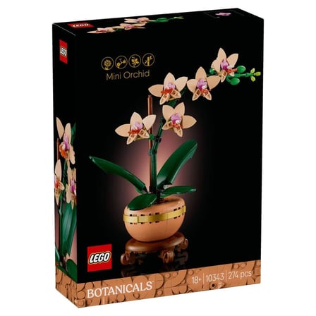 10343 Lego Botanicals Mini Orkide 274 parça +18 yaş