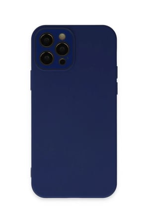 Apple Uyumlu iPhone 12 Pro Kılıf Lansman Glass Kapak - Sky Blue