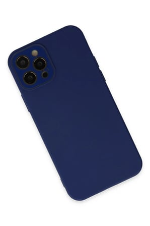 Apple Uyumlu iPhone 12 Pro Kılıf Lansman Glass Kapak - Sky Blue