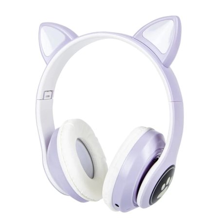 Kedi Figürlü Bluetooth Kulaklık