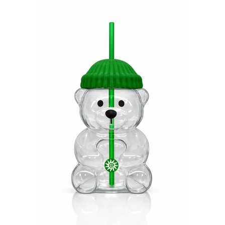 Bearista Plastik Soğuk İçecek Bardağı