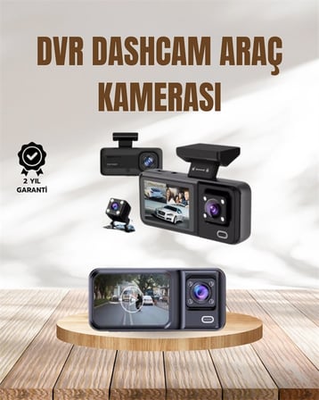 Wi-Fi Destekli Araç Kamerası: 2.7” Ekran, 128GB Destek ve IR Gece Görüş