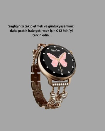 Akıllı Saat – Dokunmatik Ekran, Spor Modu ve Kalp Atış Sensörü