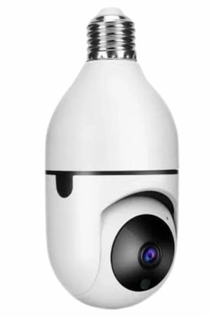 Güvenlik Kamerası Wi-Fi Özellikli 360 Derece Full Hd 1080p Ampül Kamera