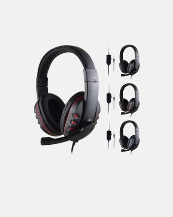 Stereo Ses Destekli Mikrofonlu Gaming Kulaklık – Yumuşak Pedli