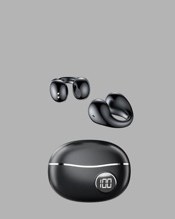 Açık Kulak Bluetooth Kulaklık 5.4 APTX Destekli Ergonomik Tasarım