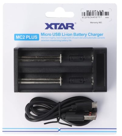 MC2 Plus İkili Li-ion Pil Şarj Cihazı
